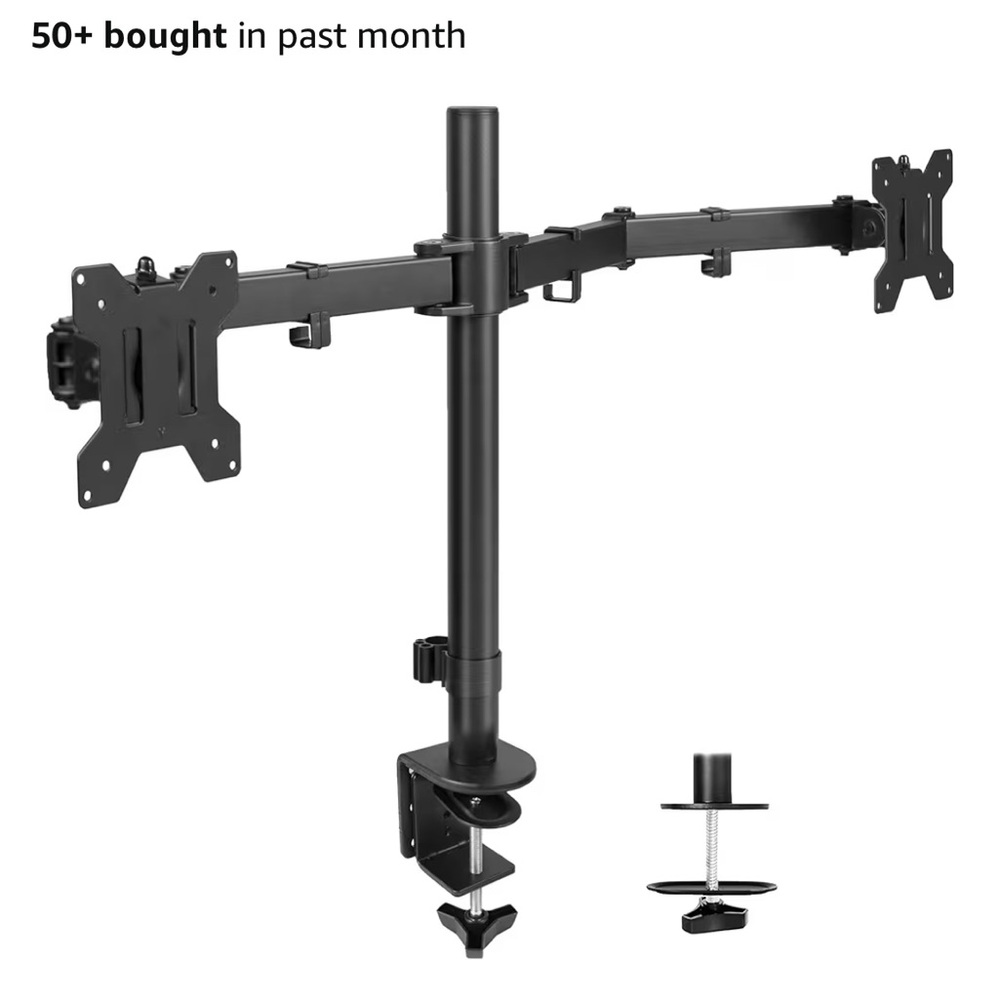 Vivo Dual Monitor Desk Mount Stand New